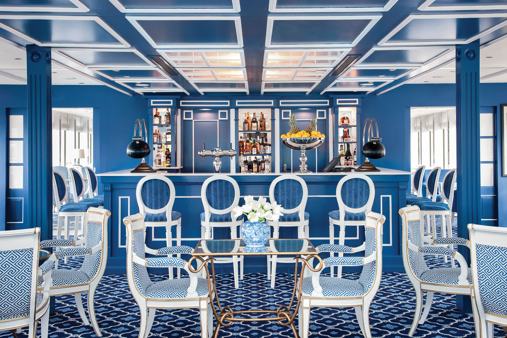 Main Lounge on River Queen